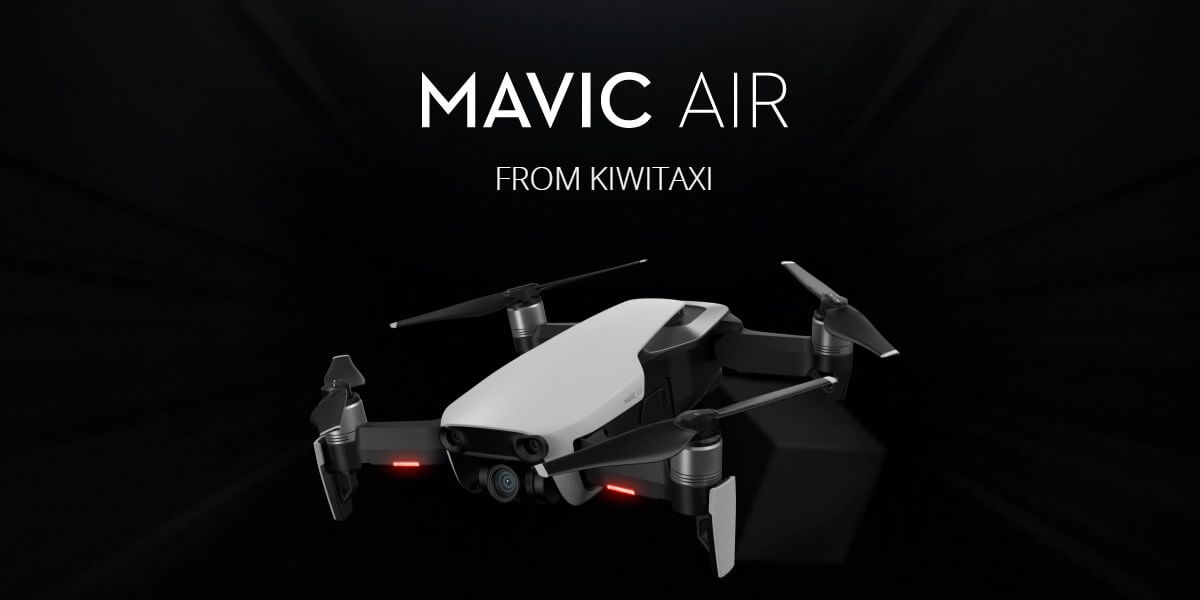 Sell transfers from Kiwitaxi to win the DJI Mavic AIR Drone