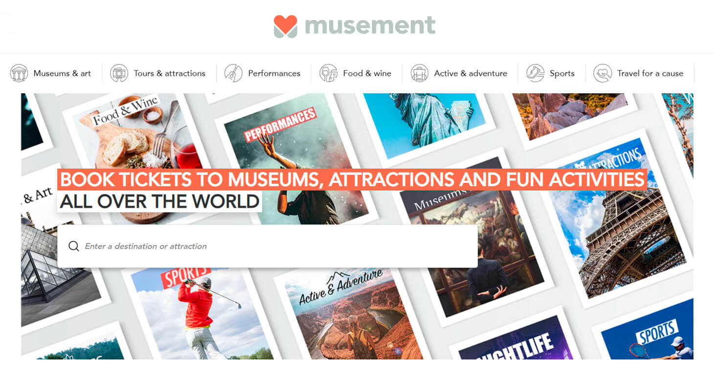 Earn on tours and activities with the Musement affiliate program