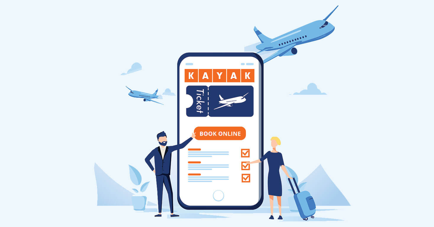 Earn on flight tickets with KAYAK