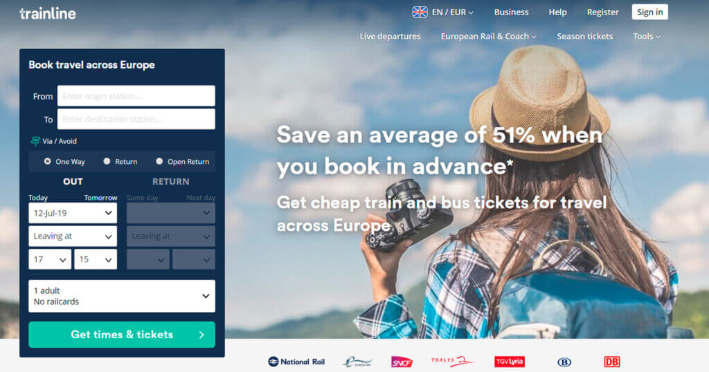Earn with Trainline, the train and bus tickets aggregator in Europe