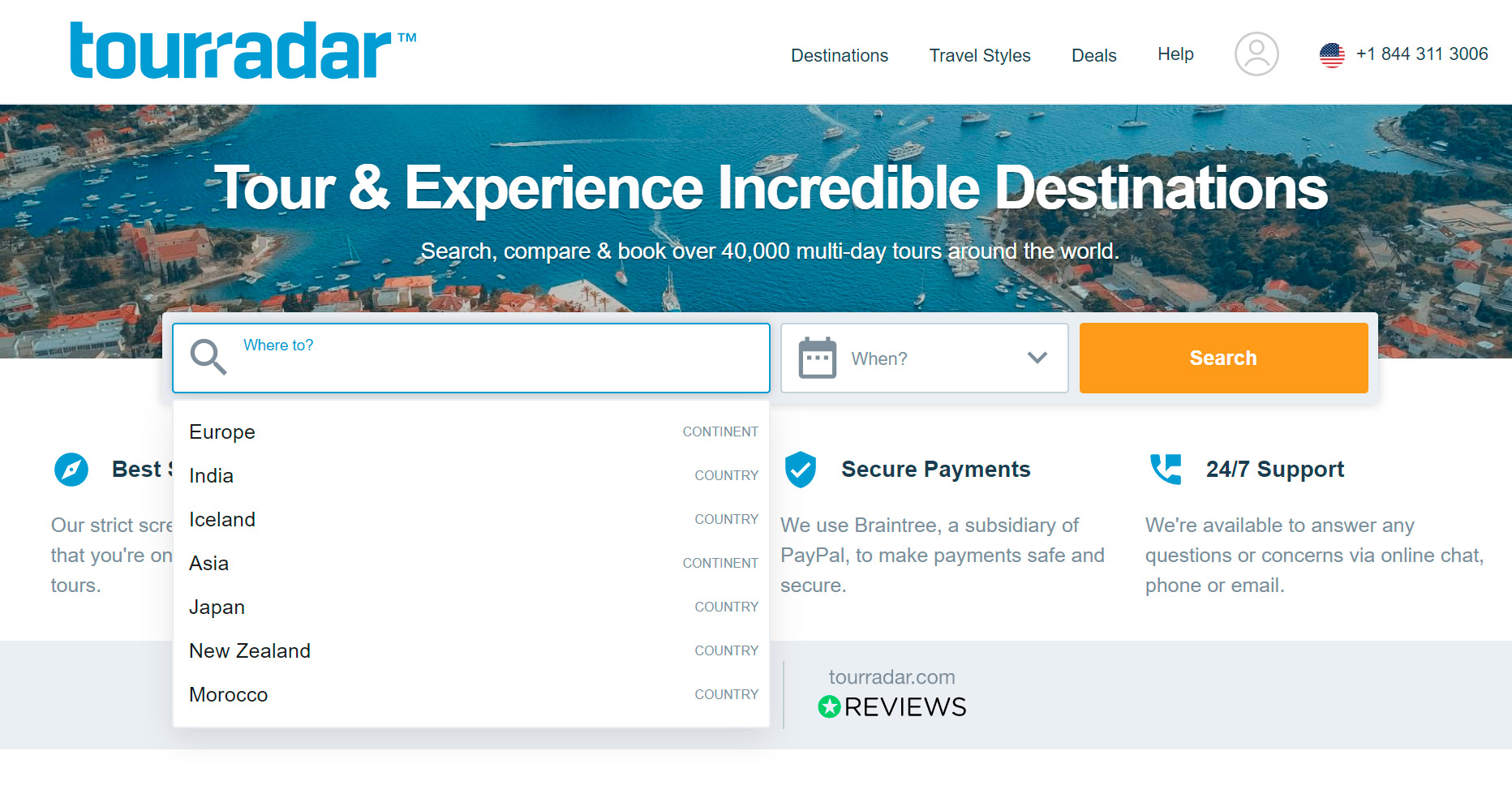 Earn on multi-day tours with the TourRadar affiliate program