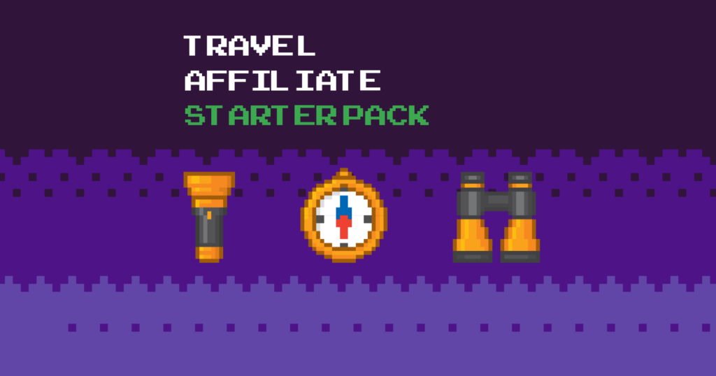 travel affiliate starter pack