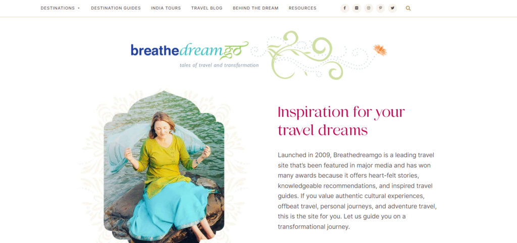 Breathdreamgo travel blog main page Breathdreamgo travel blog main page