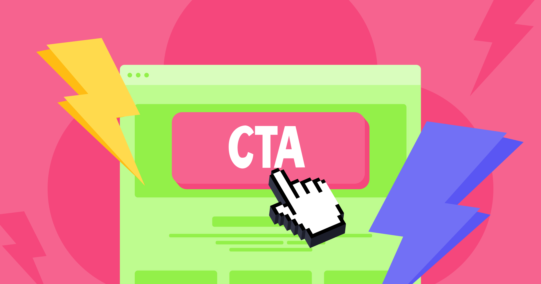 CTA examples for a travel blog