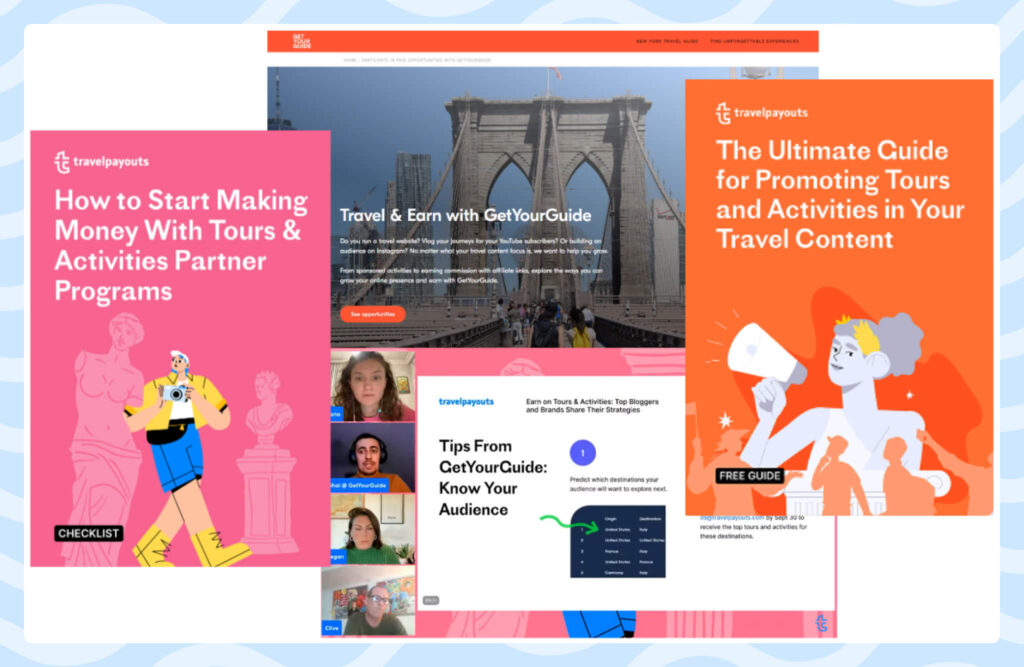 Earn on Tours & Activities: top bloggers and brands share strategies – Travelpayouts Events