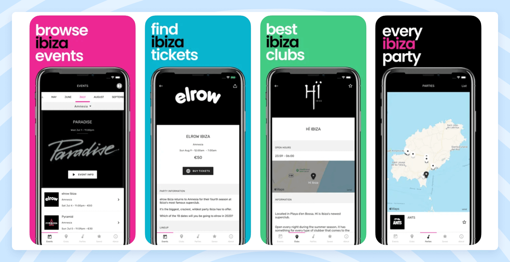 Ticket Ibiza App