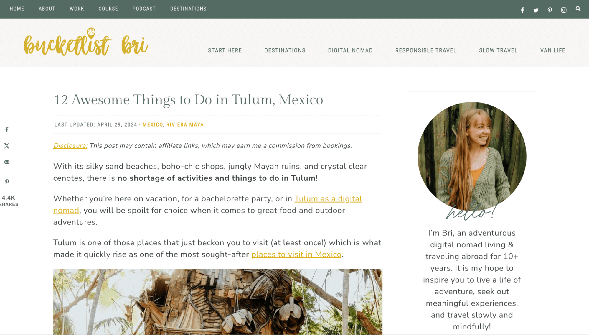 nomadic travel blog