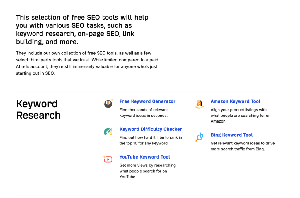 Best Free Keyword Research Tools